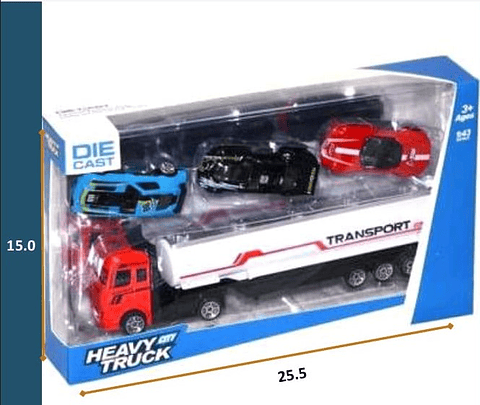 Carro Mula Niñera x 3 Metálica