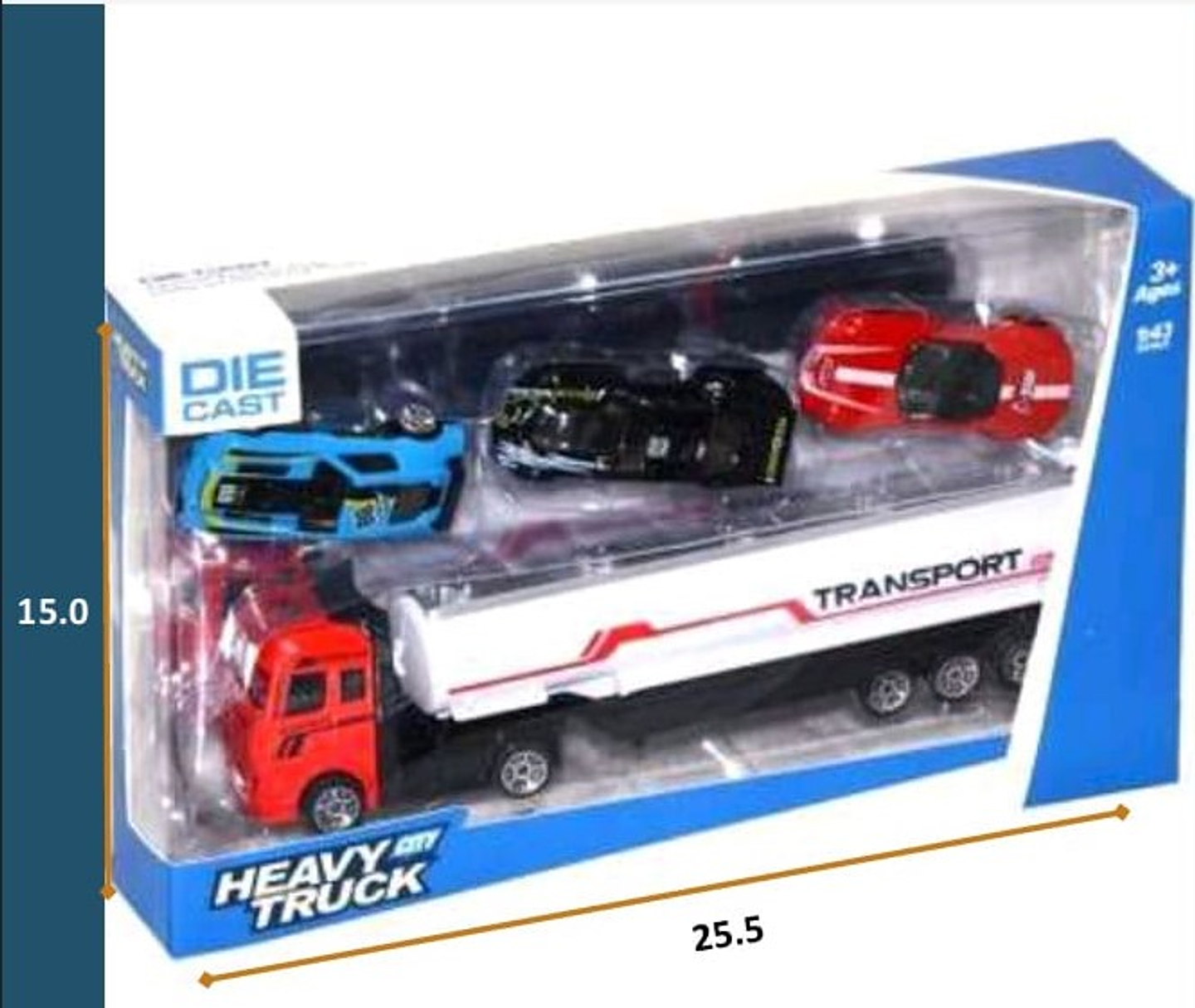 Carro Mula Niñera x 3 Metálica 2