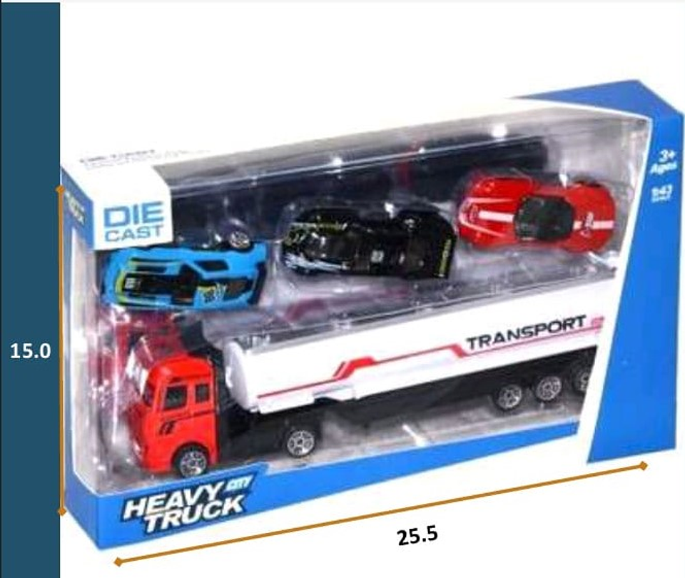 Carro Mula Niñera x 3 Metálica 2