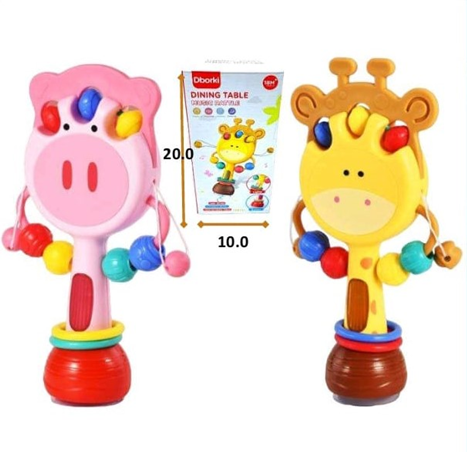 Sonajero Juguetes Pandereta Luces y Sonido Juguetería  1