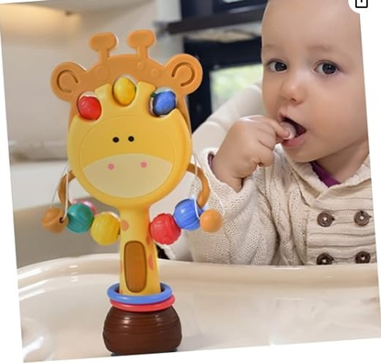 Sonajero Juguetes Pandereta Luces y Sonido Juguetería  4