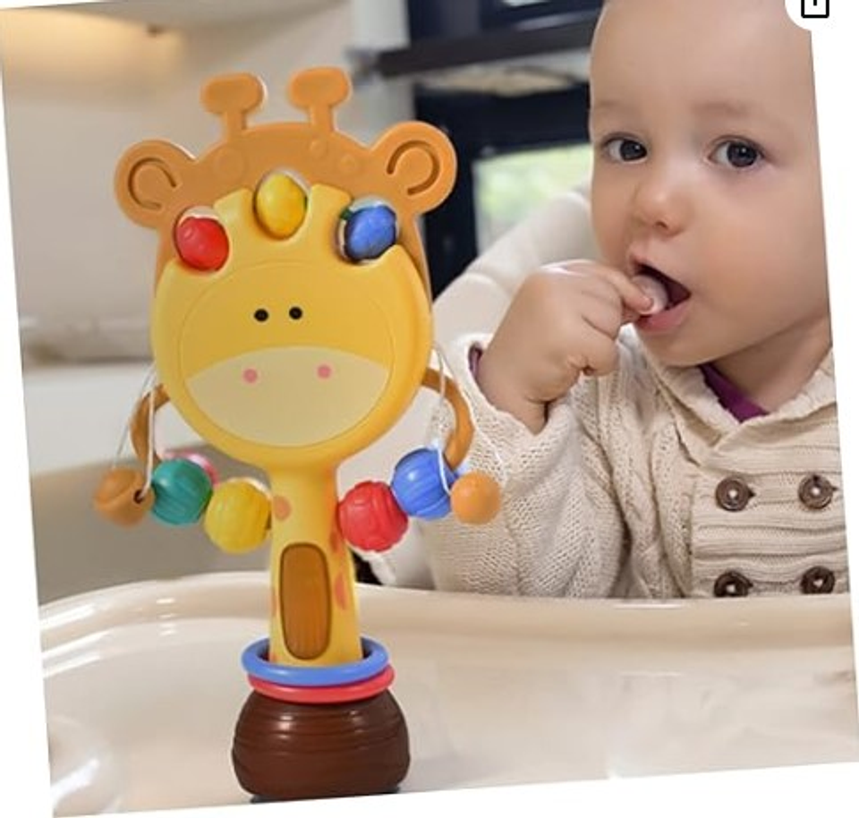 Sonajero Juguetes Pandereta Luces y Sonido Juguetería  4