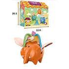 Plastilina Molde elefante 4