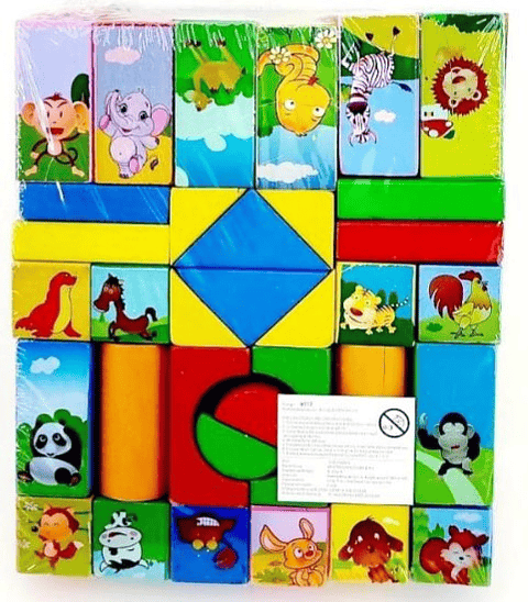 Juego de Bloques de Madera
