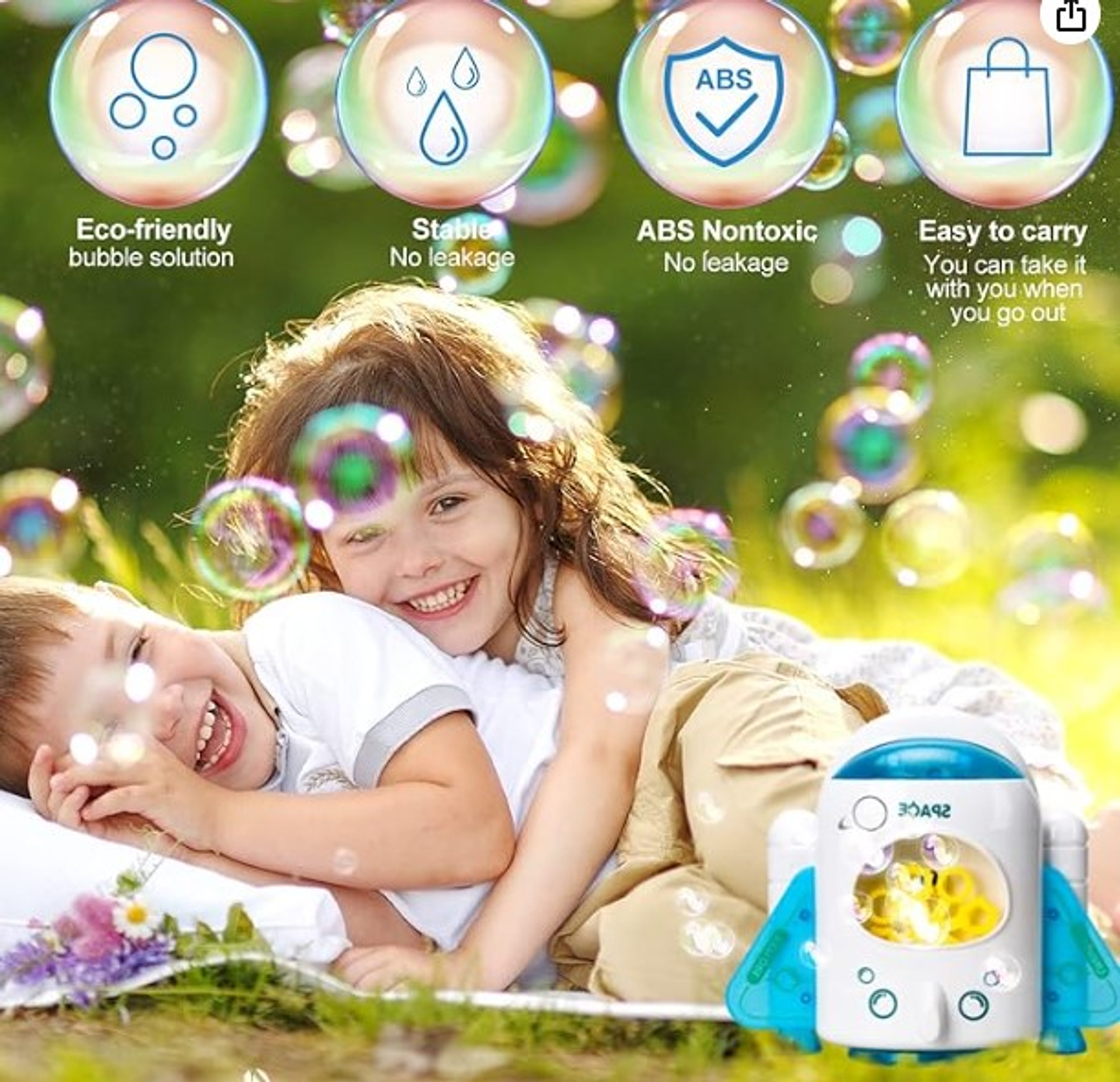 Burbujero Nave Espacial Burbujas 3