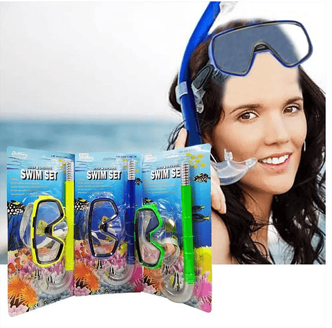 Careta Con Snorkel Piscina Juguetería Didactica