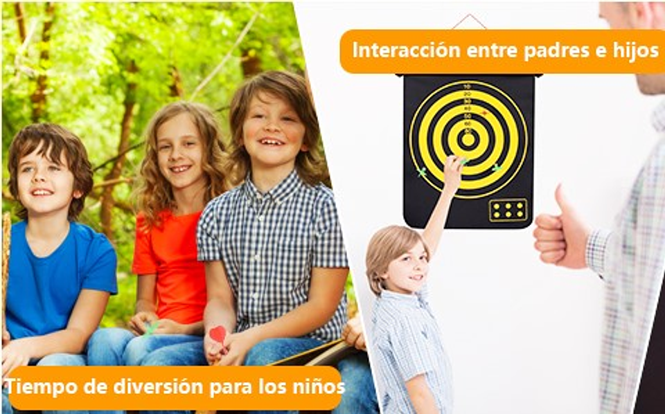 Dardos De Tiro al Blanco Juegos Didácticos Familiar 3
