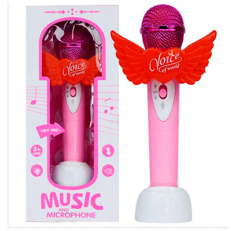 Micrófono Magic Beauty con soporte, 1