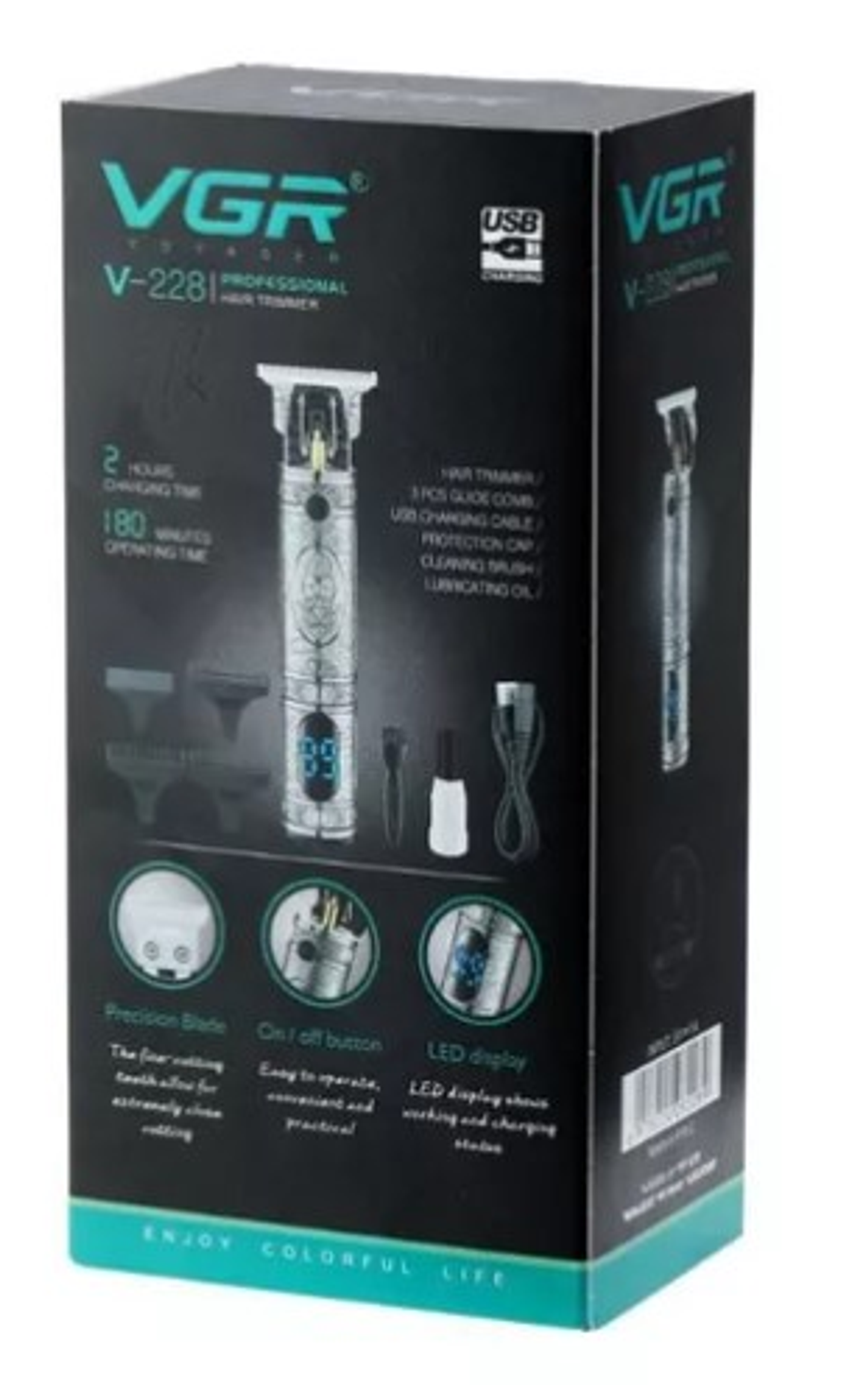 Maquina Patillera VGR Original Corte de pelo 4