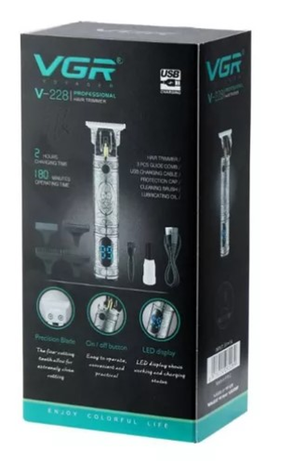 Maquina Patillera VGR Original Corte de pelo 4