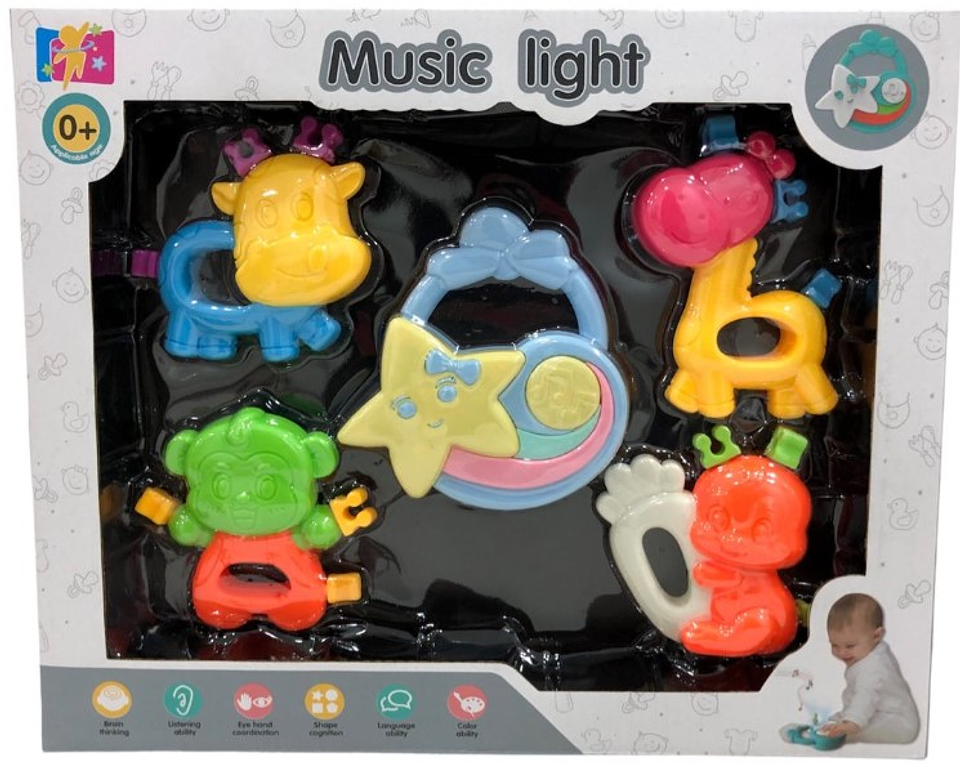 Sonajero Estrellas Juguetes Bebes Sonidos Juguetería 1