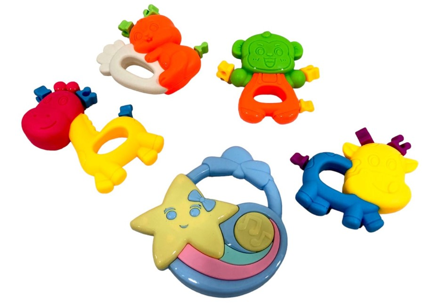 Sonajero Estrellas Juguetes Bebes Sonidos Juguetería 2