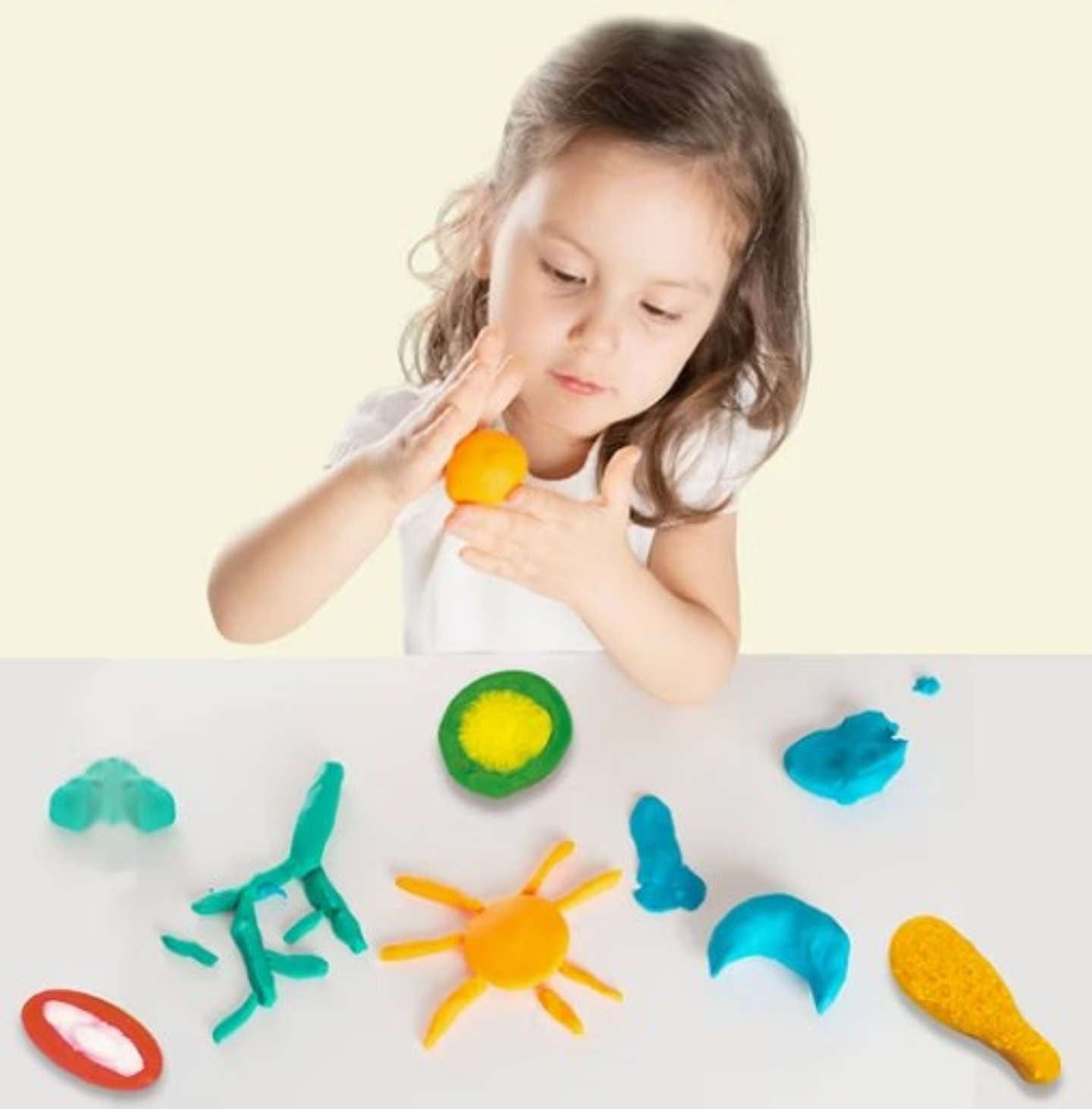 PLASTILINA MOLDES ALMUERZO SERIES 2