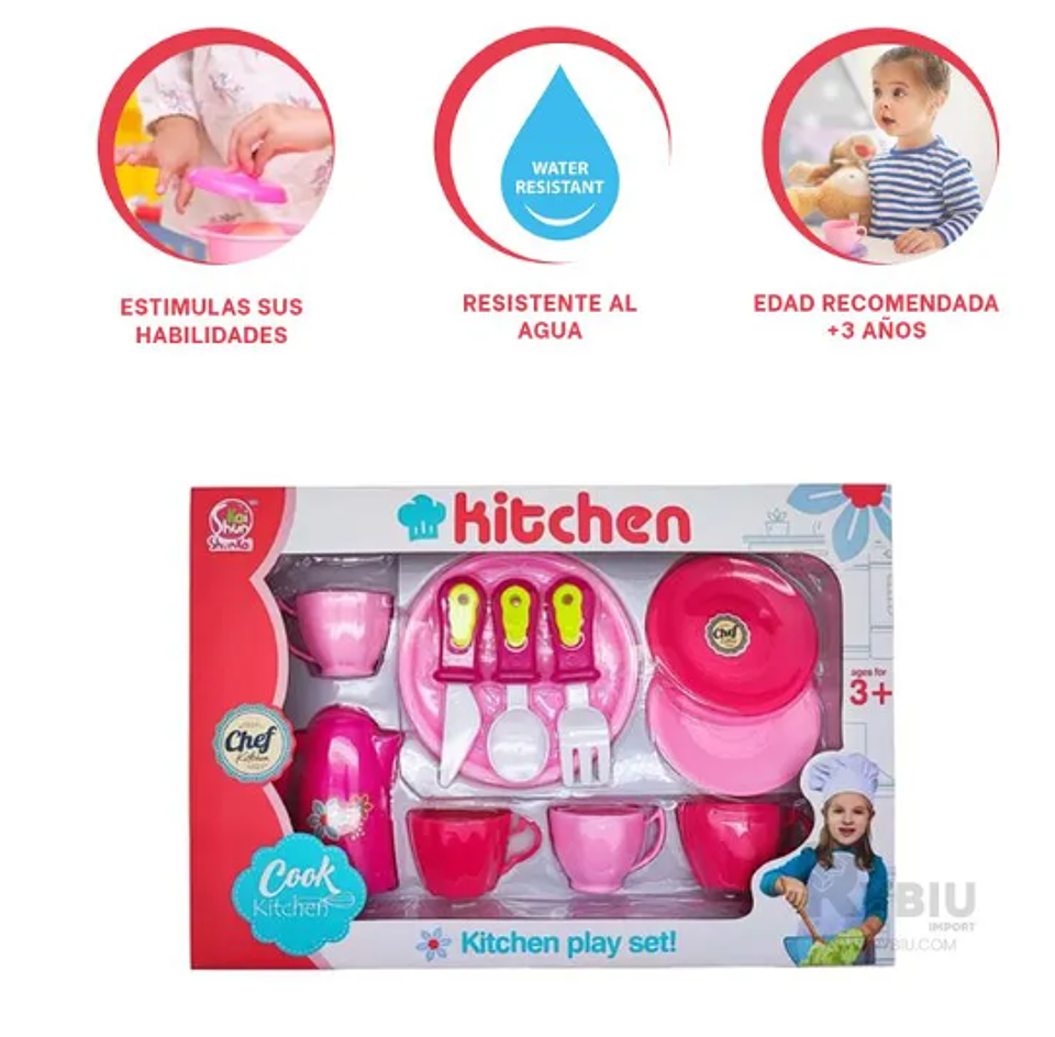 Juego Cocina de Platos y Tazas  2