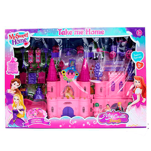 Castillo de Muñecas Luces y Sonidos Princesas