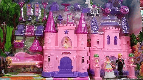 Castillo de Muñecas Luces y Sonidos Princesas