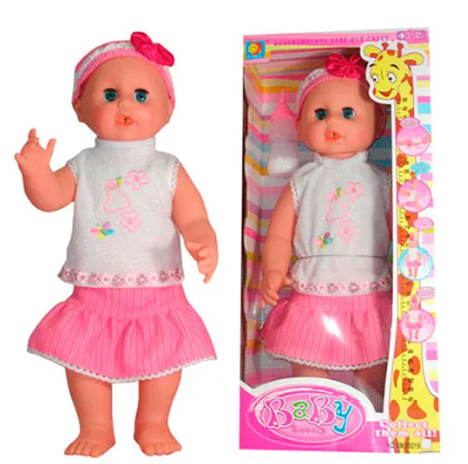 Bebe crece al darle Tetero Muñecas 1