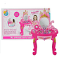 Tocador Infantil Juguete Con Banquito 81.5 Cm De Altura - Miniatura 1