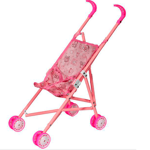 Coche Para Muñecas Metálico