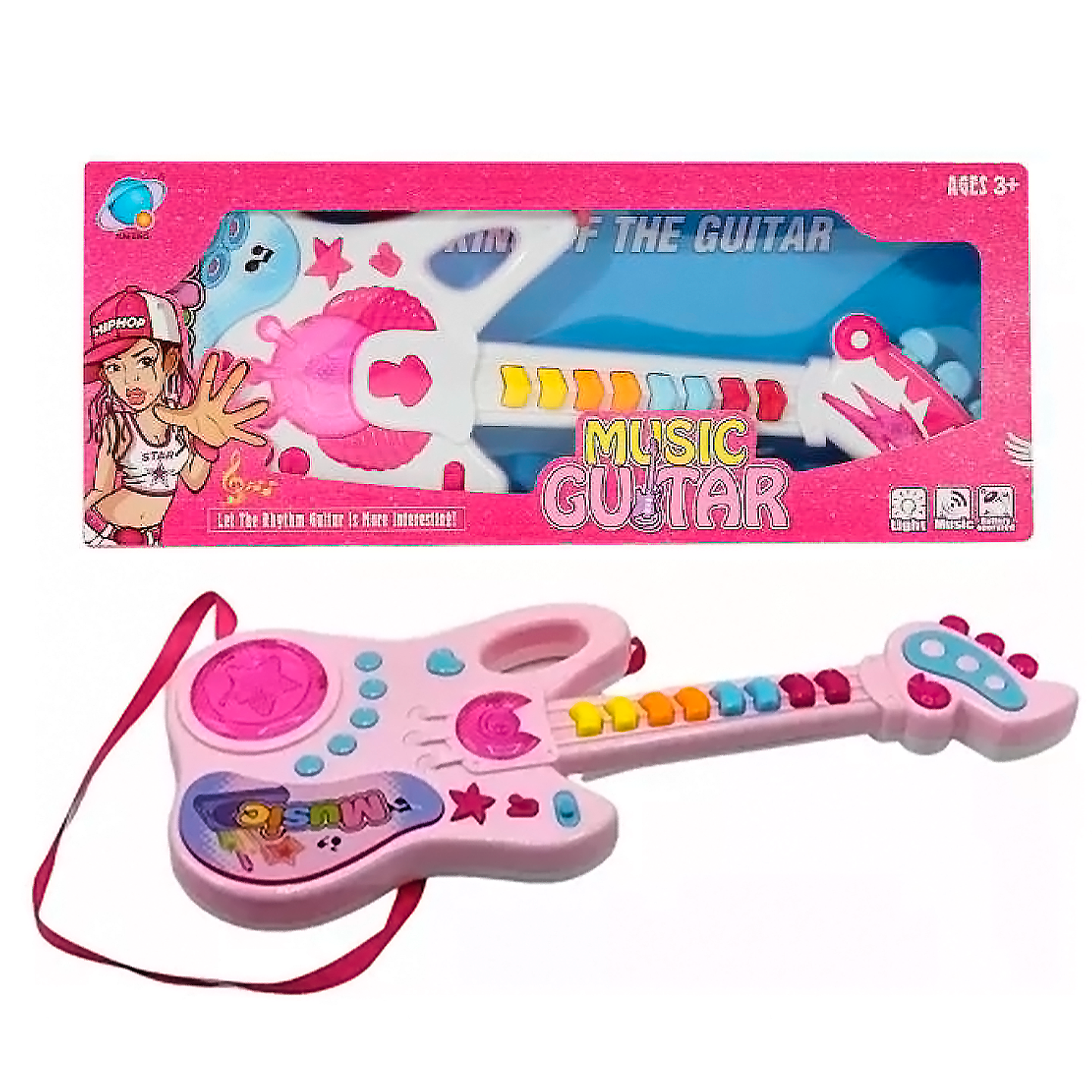 Guitarra Musical de Niña Infantil  1