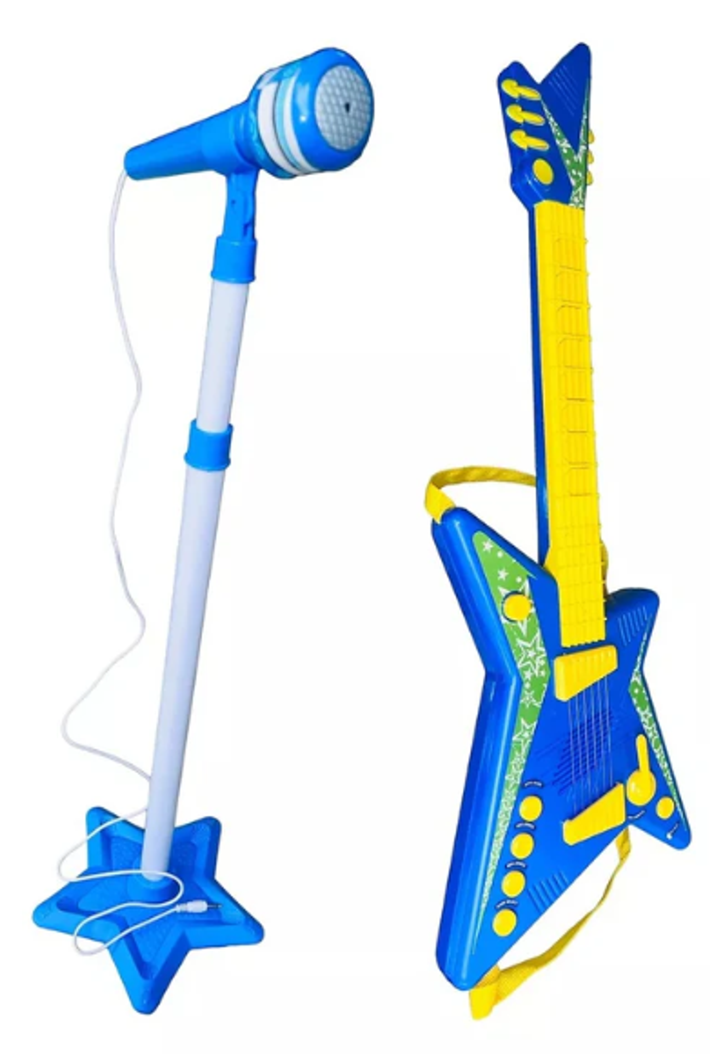 Guitarra Con Microfono Musical Rock'n Niño 5