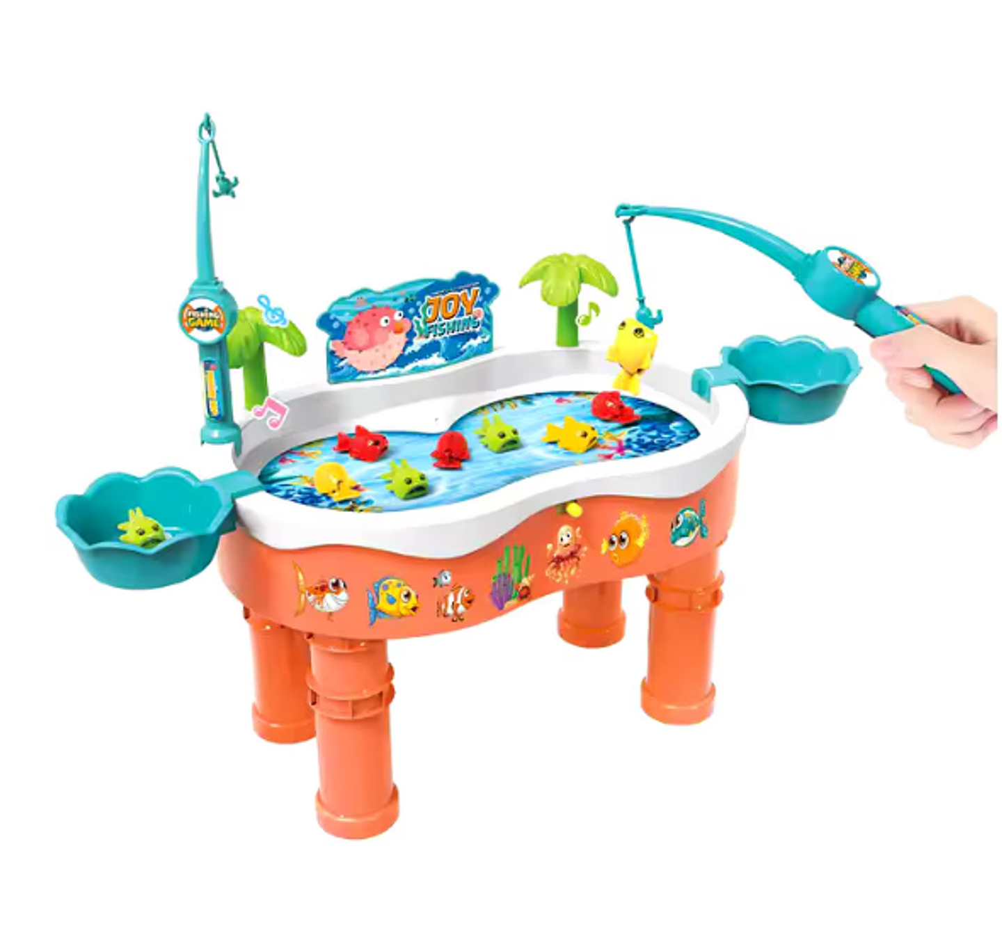 Mesa de Pesca Interactiva Ondas Magnéticas Sonidos y Luz 2