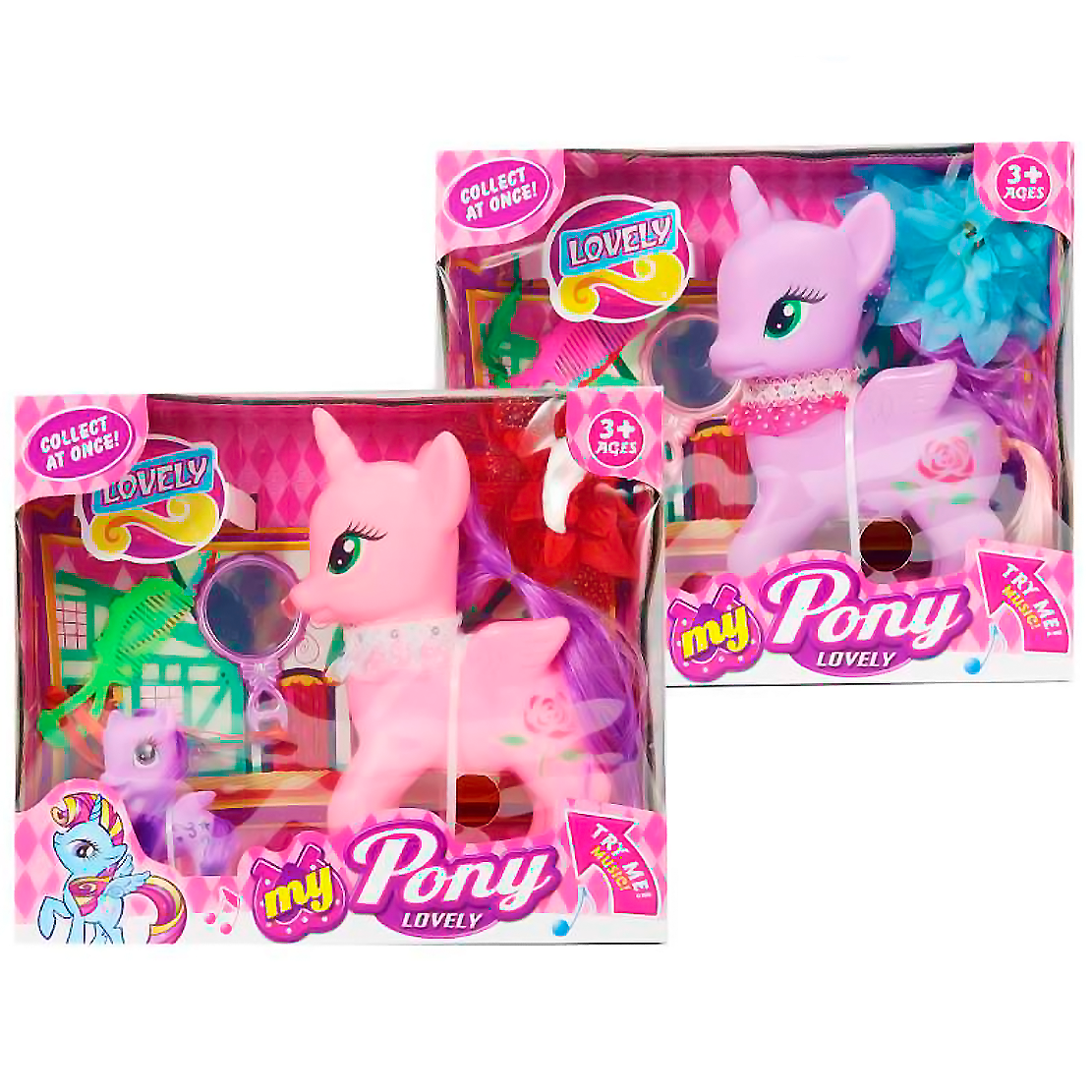 Pony Luz y Sonido Juguetería Lovely Juguetes Didácticos