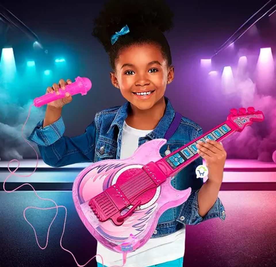 Guitarra de Juguete Infantil Music Niña 5