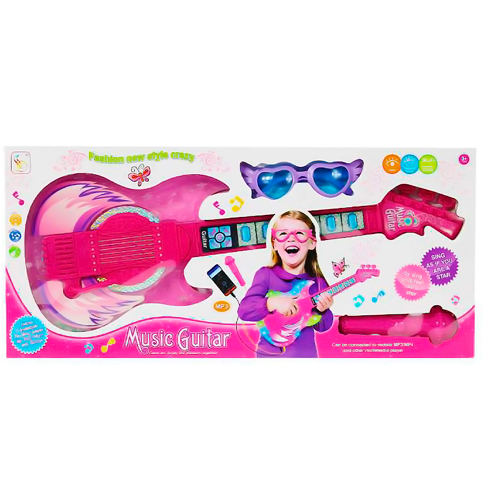Guitarra de Juguete Infantil Music Niña 6