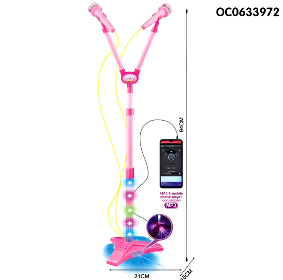 Guitarra Eléctrica con Micrófono doble para Niñas 4