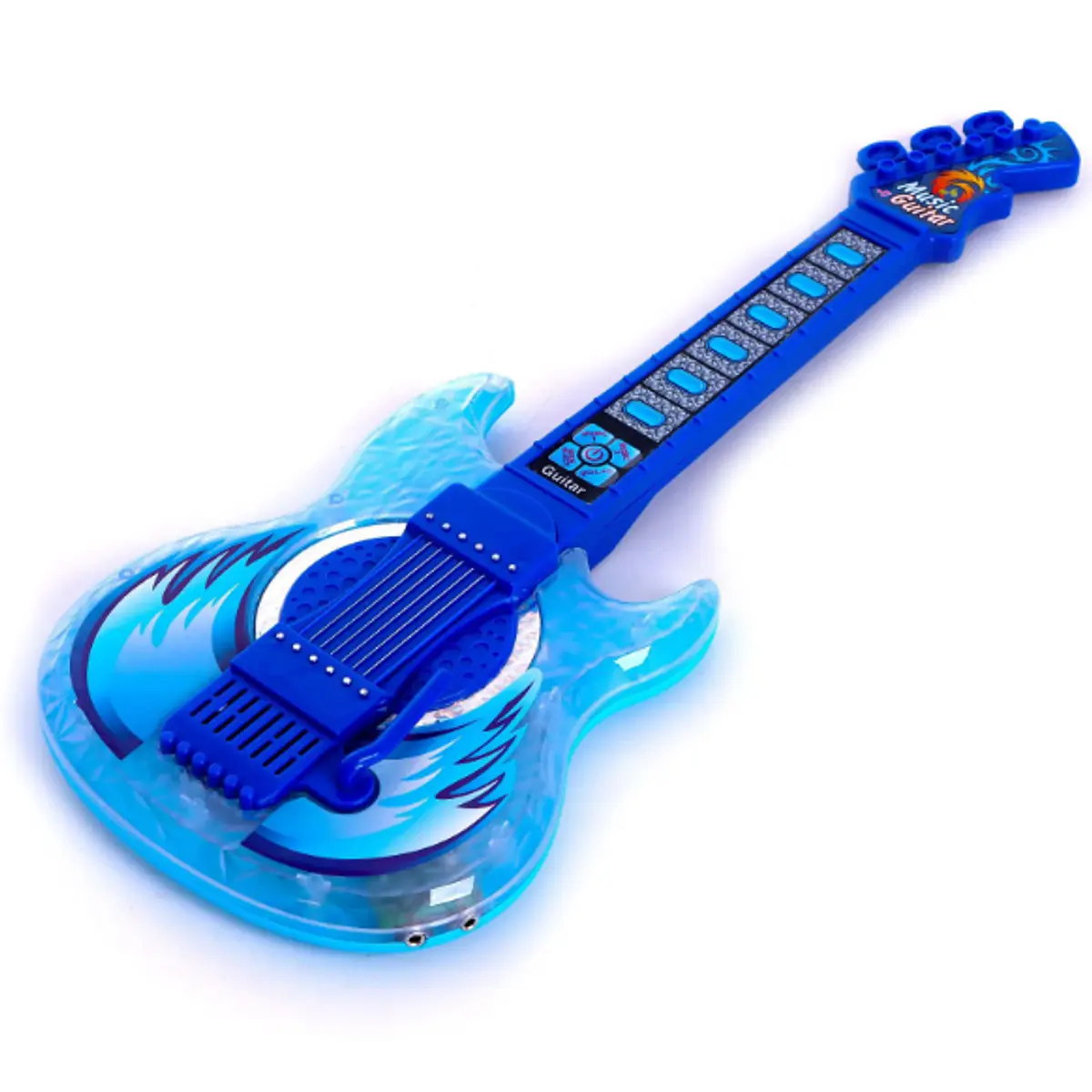 Chicco Mi Primera Guitarra Electrónica Con 90 Sonidos Y 3 Modos, Juguete Musical Para Bebés De 9 Meses A 4 Años