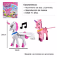 Unicornio Magico Pony con Sonido Luz y Movimientos  - Miniatura 6