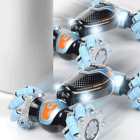 Carro Stunt Con Control Remoto De Reloj Sensor De Mano Oscuro 4X4