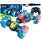 Carro Stunt Con Control Remoto De Reloj Sensor De Mano Oscuro 4X4 1