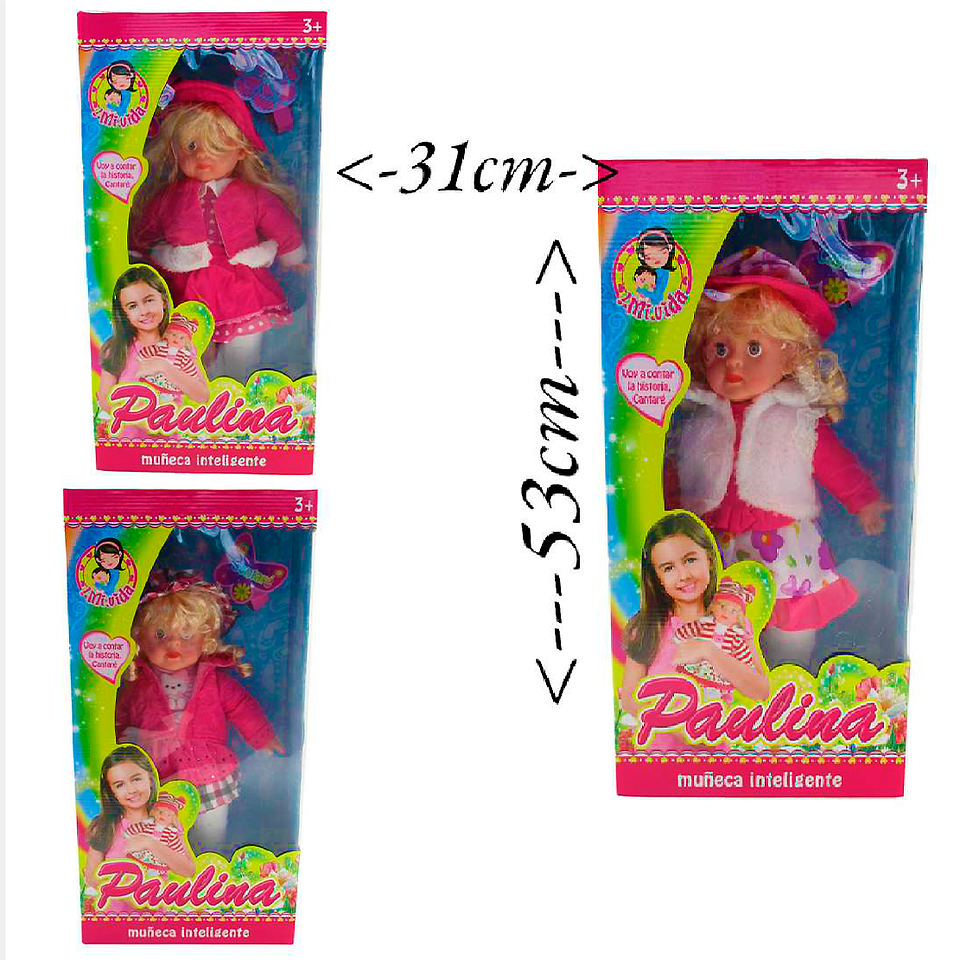 Muñeca Inteligente Paulina Juguete Interactivo 2