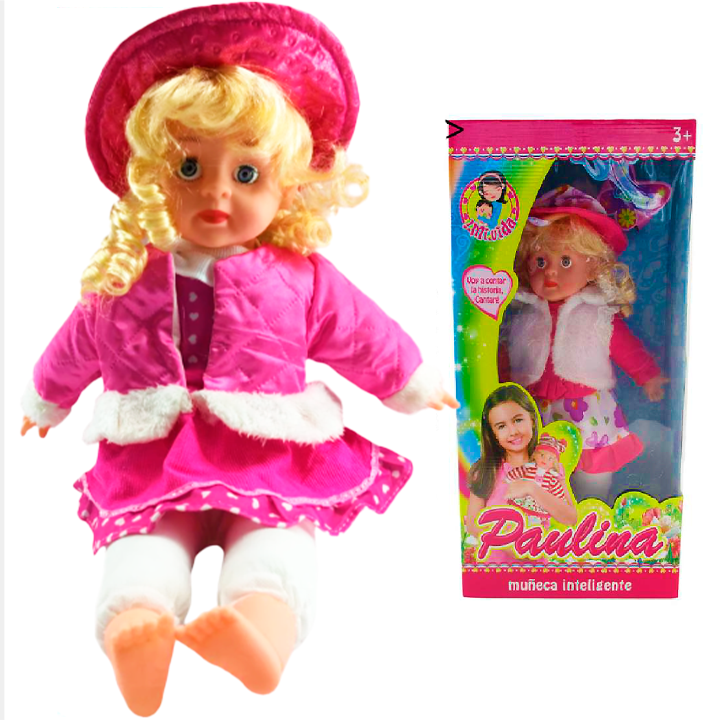 Muñeca Inteligente Paulina Juguete Interactivo 1