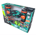 Carro Stunt Con Control Remoto De Reloj Sensor De Mano Oscuro 4X4 6