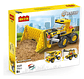 Bloques de Construcción Retroexcavadora Grúa Volqueta de Combate Armable 220 Piezas - Miniatura 1