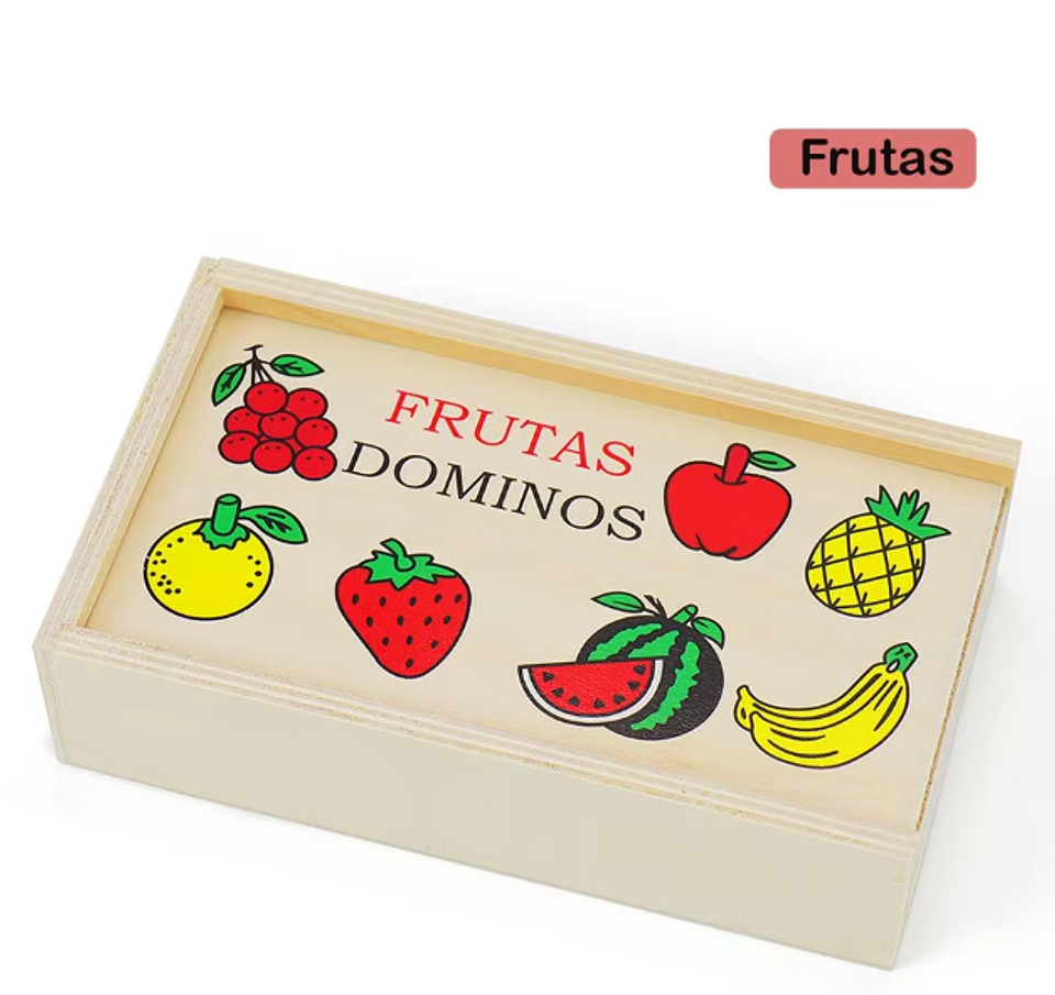 Rompecabezas Domino Madera Didáctico Infantil 3