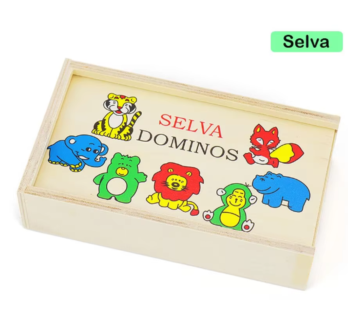 Rompecabezas Domino Madera Didáctico Infantil 6