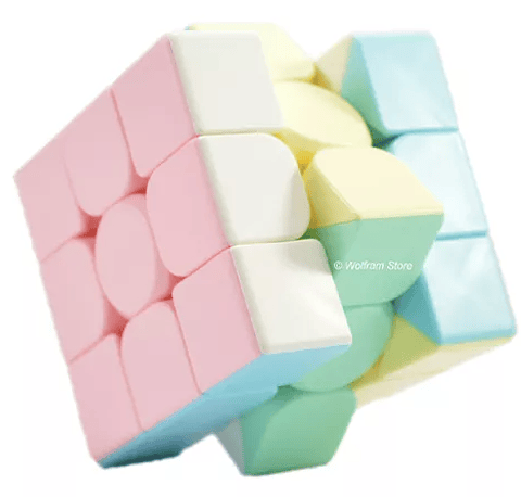 Rubik Cube 3x3 Destreza Cubo Pastel