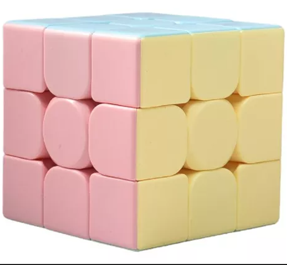 Rubik Cube 3x3 Destreza Cubo Pastel 3