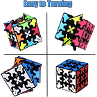 Rubiks Cube Juguetes GEAR Destreza Cubo 4