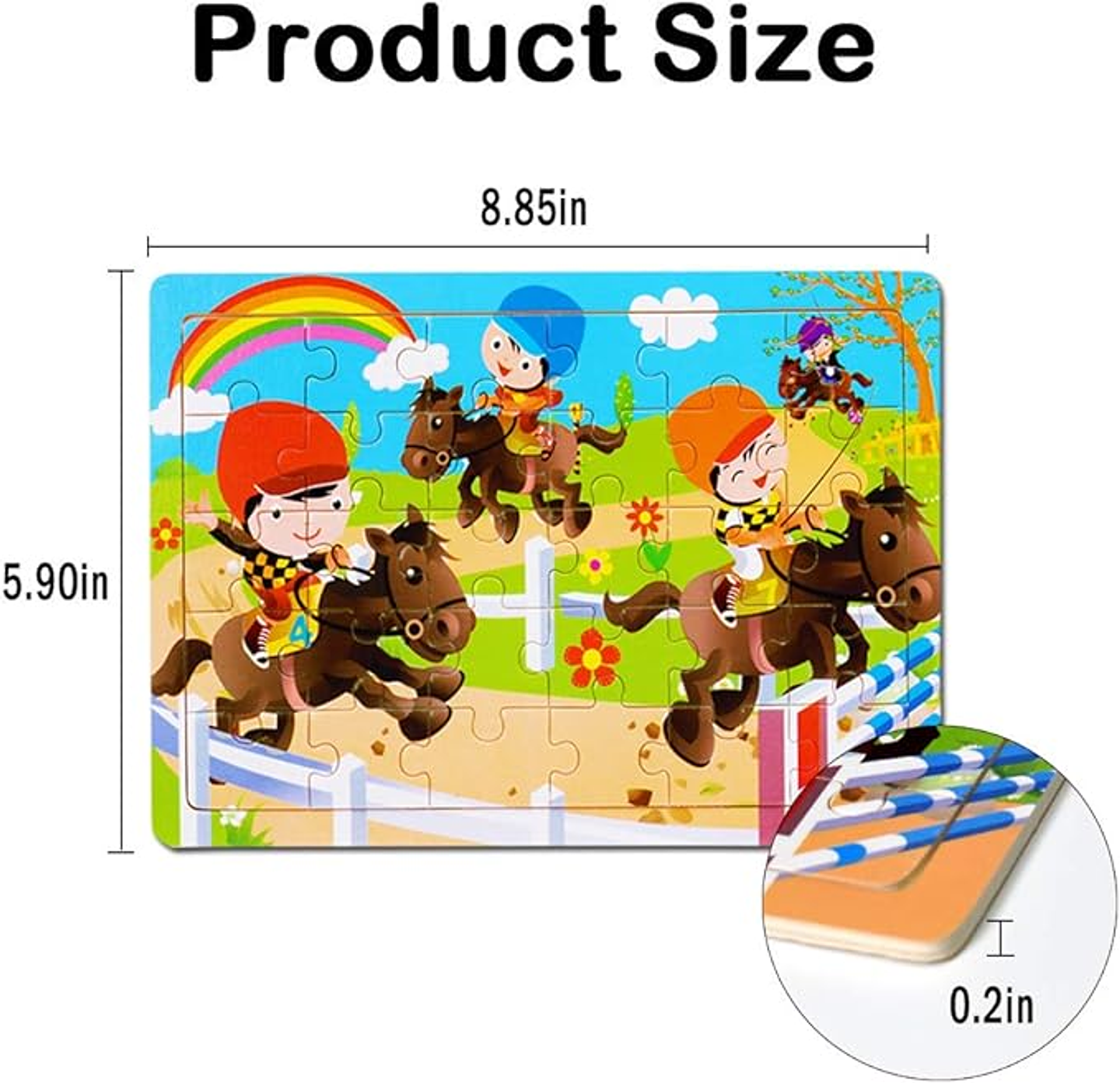 Rompecabezas Madera Infantil 2