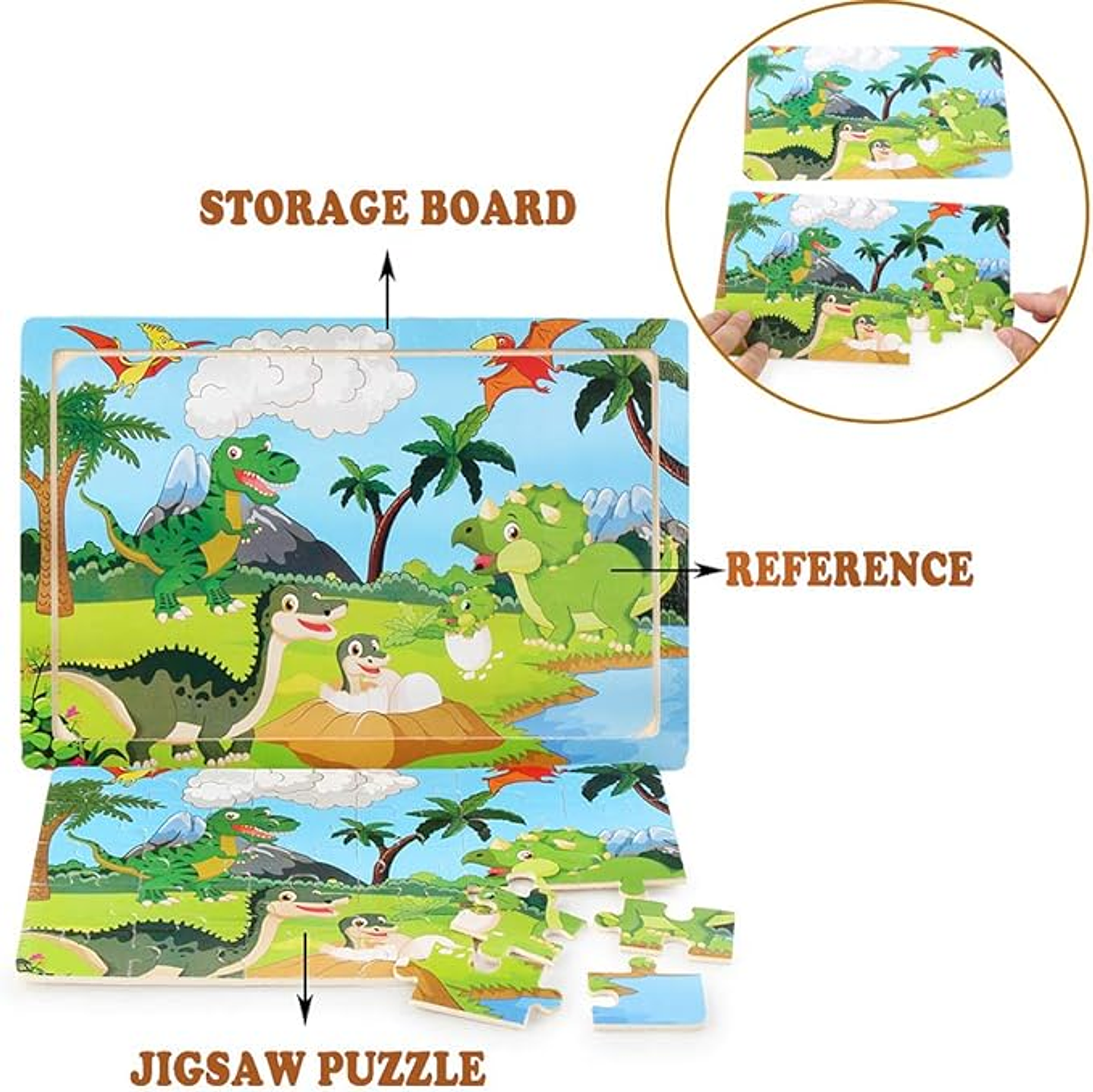 Rompecabezas Madera Infantil 3