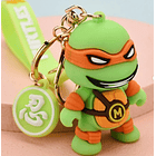 Figura Tortugas Ninja Llavero Didactico 4