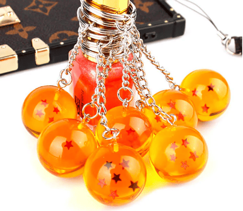 ESFERAS DEL DRAGON LLAVERO  COLECCIÓN X7