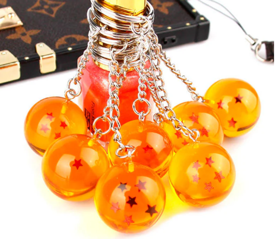 ESFERAS DEL DRAGON LLAVERO  COLECCIÓN X7 2