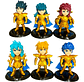 Figuras Caballeros del Zodiaco Dorado - Miniatura 4