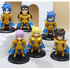 Figuras Caballeros del Zodiaco Dorado 2